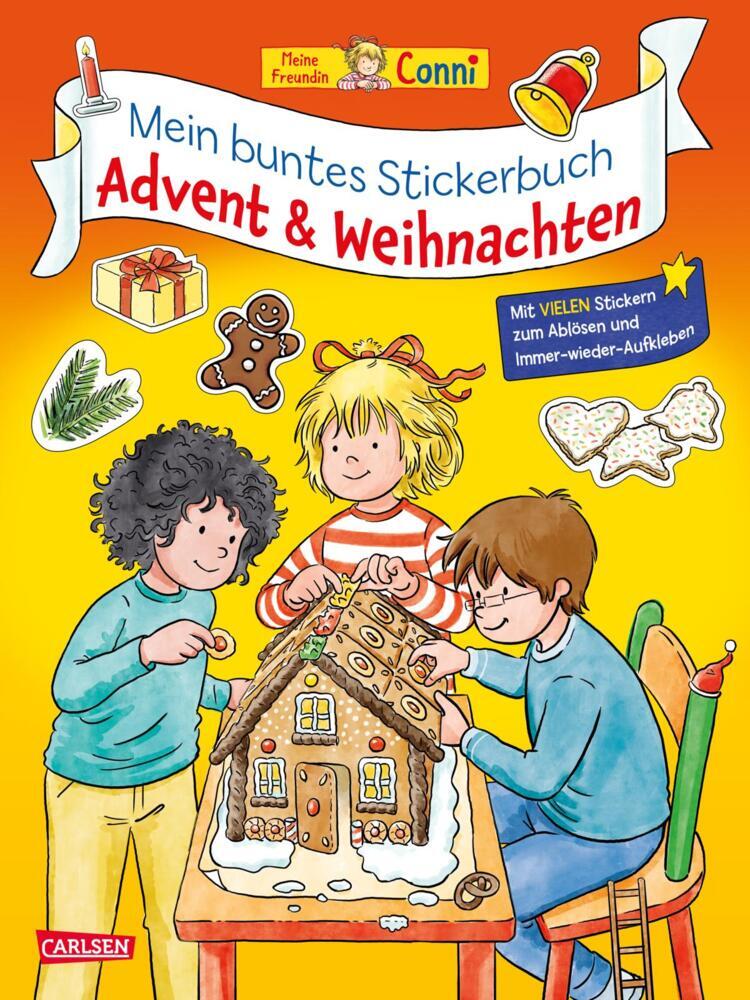 Conni Gelbe Reihe (Beschäftigungsbuch): Mein buntes Conni-Stickerbuch: Advent und Weihnachten (Hanna Sörensen)