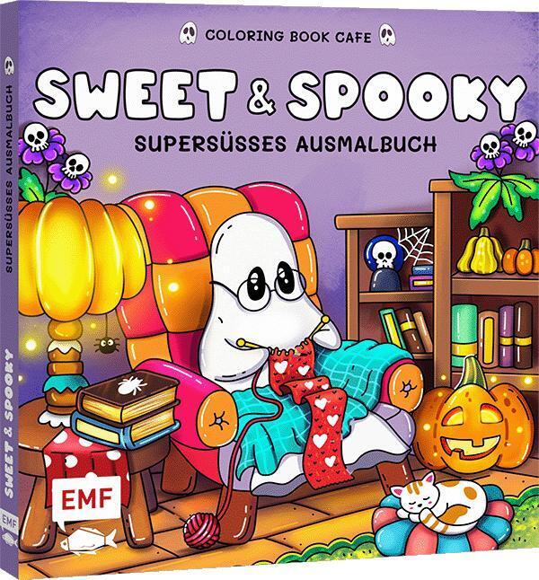 Cozy Coloring - Sweet & Spooky (Coloring Book Cafe)
