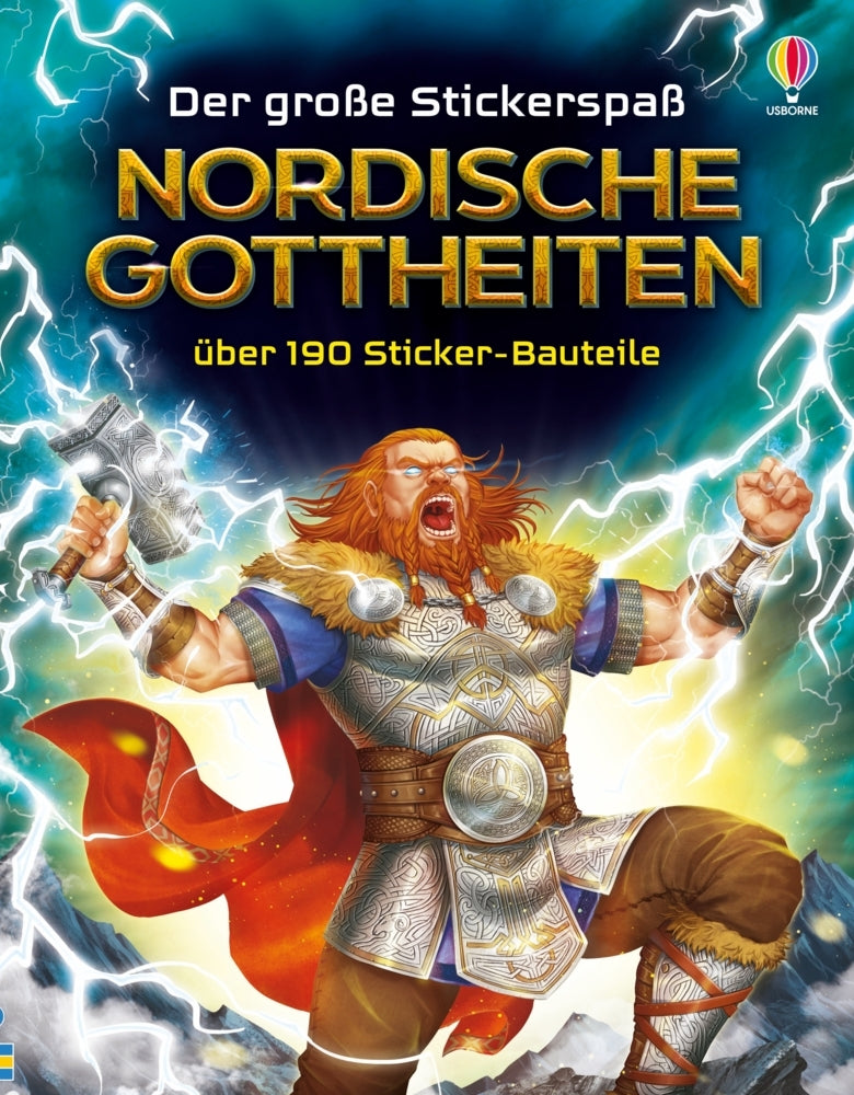 Der große Stickerspaß: Nordische Gottheiten (Simon Tudhope)