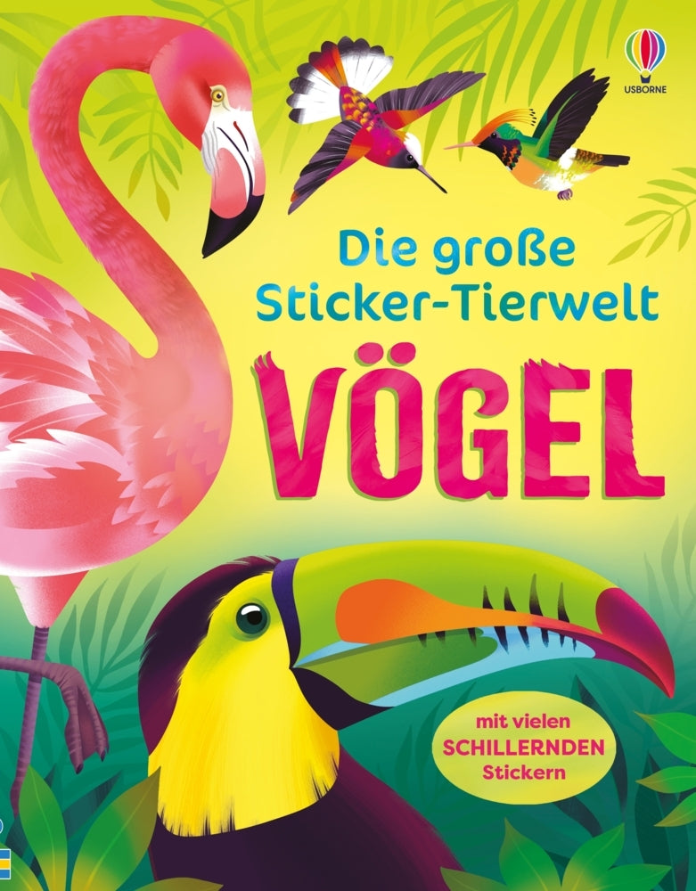 Die große Sticker-Tierwelt: Vögel (Emily Bone)
