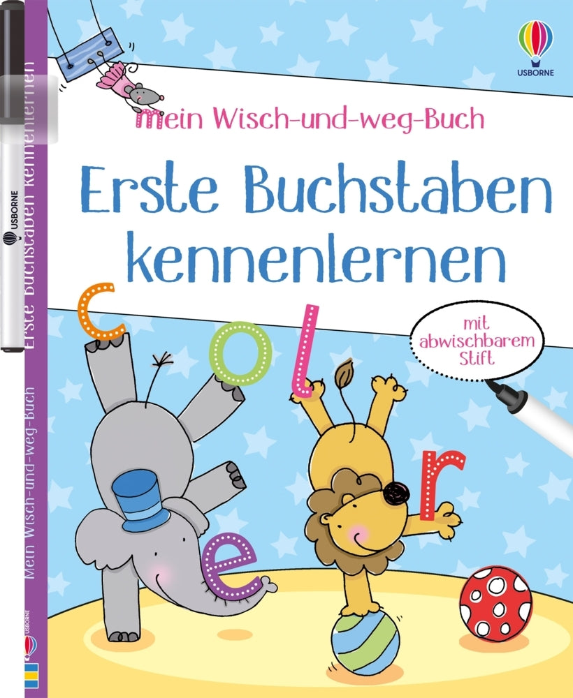 Mein Wisch-und-weg-Buch: Erste Buchstaben kennenlernen (Jessica Greenwell)