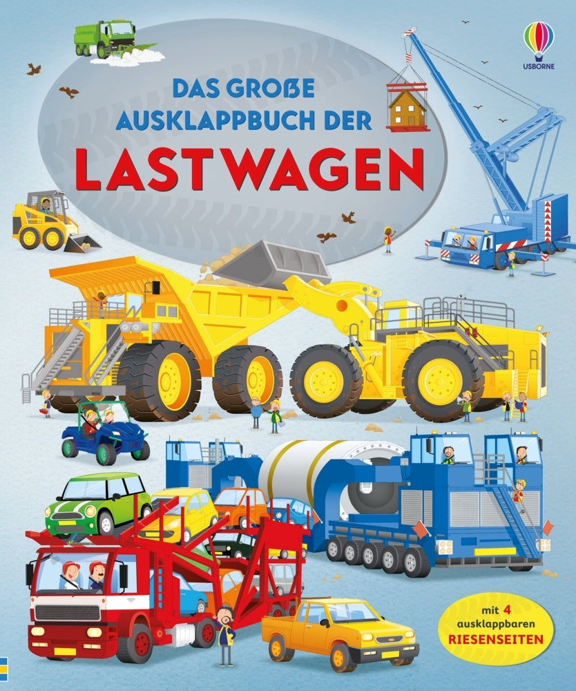 Das große Ausklappbuch der Lastwagen (Megan Cullis)