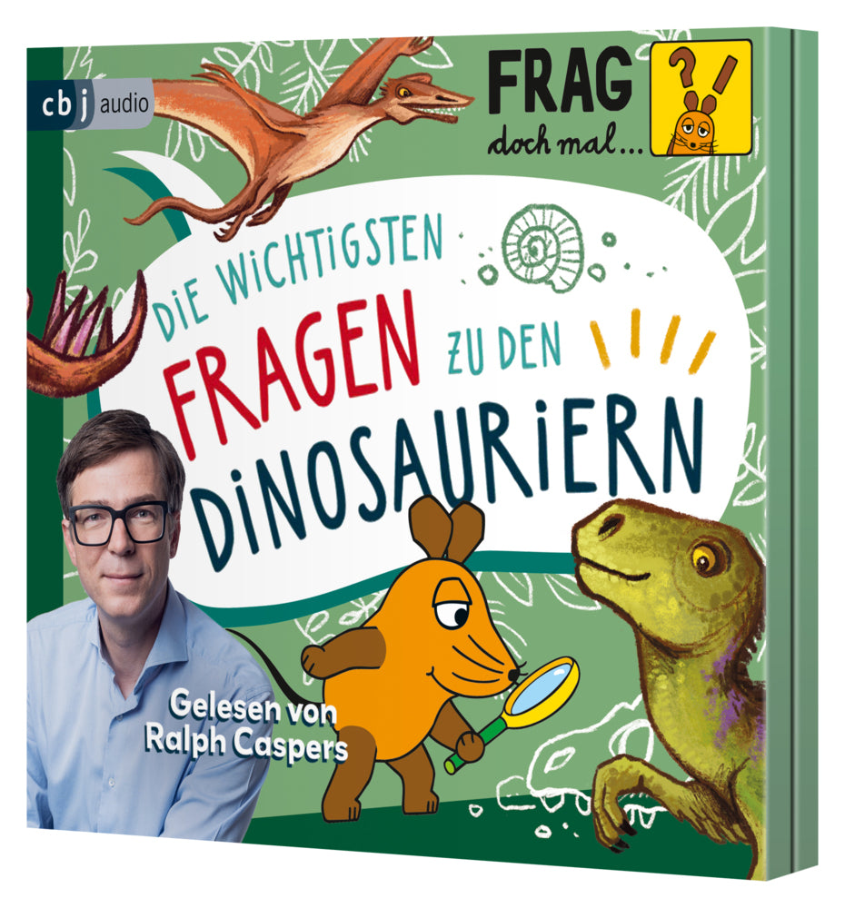 Frag doch mal ... die Maus: Die wichtigsten Fragen zu den Dinosauriern, 1 Audio-CD (Sandra Noa)