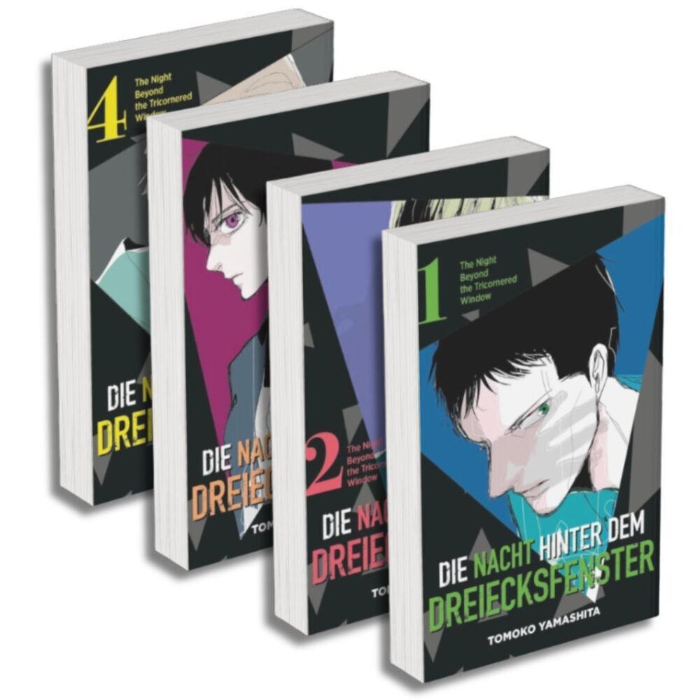 Die Nacht hinter dem Dreiecksfenster - The Night Beyond the Tricornered Window: Manga Pack 1 (Band 1-4) (Tomoko Yamashita)