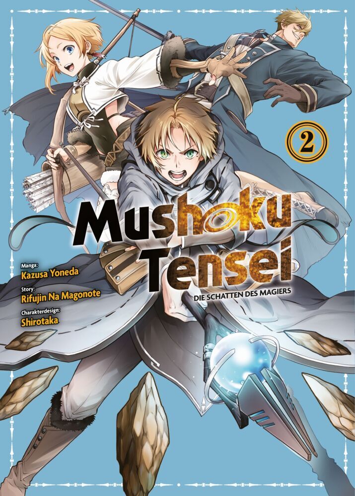 Mushoku Tensei: Die Schatten des Magiers 02 (Rifujin Na Magonote)
