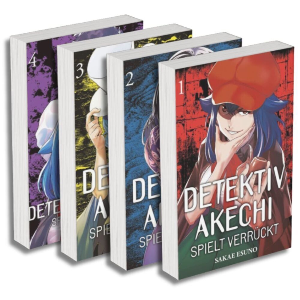 Detektiv Akechi spielt verrückt: Manga Pack (Band 1-4) (Sakae Esuno)