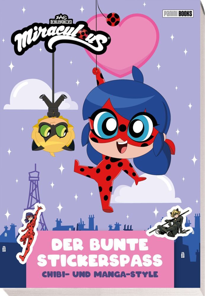 Miraculous: Der bunte Stickerspaß: Chibi- und Manga-Style (Panini)