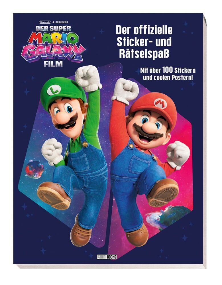 Der Super Mario Galaxy Film: Der offizielle Sticker- und Rätselspaß (Panini)
