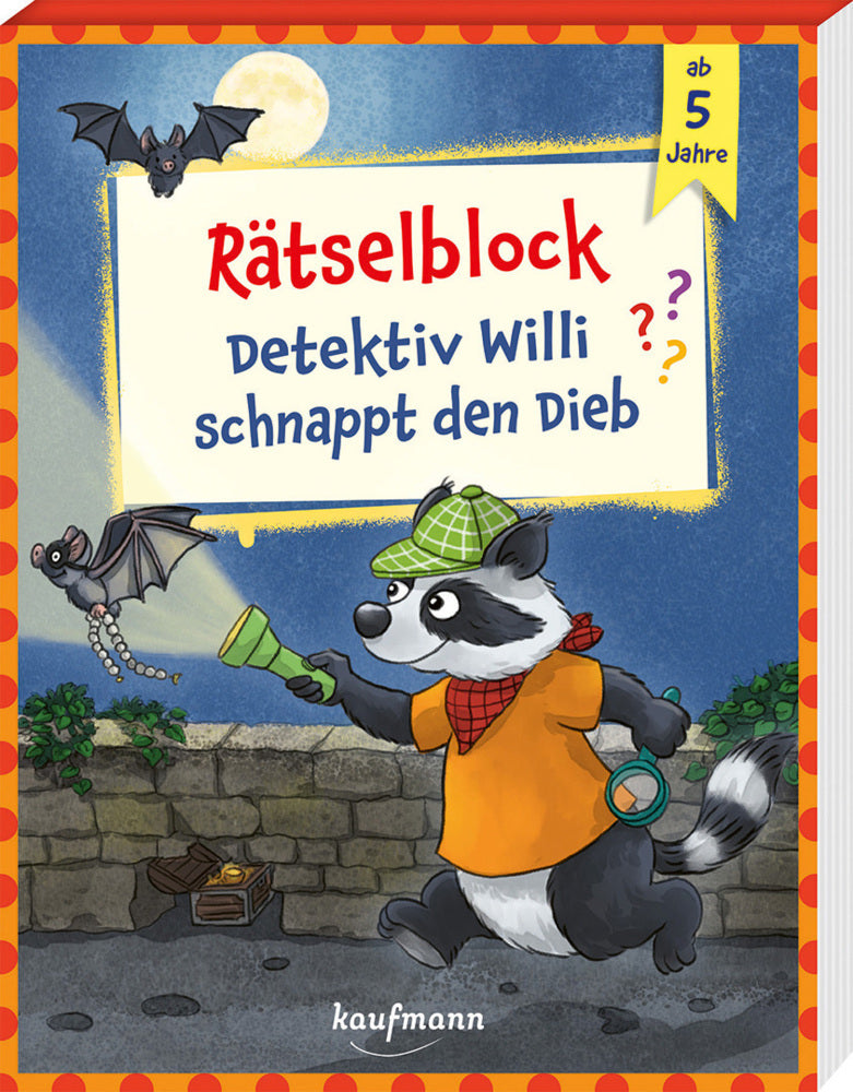 Rätselblock - Detektiv Willi schnappt den Dieb (Sandra Ritzinger)