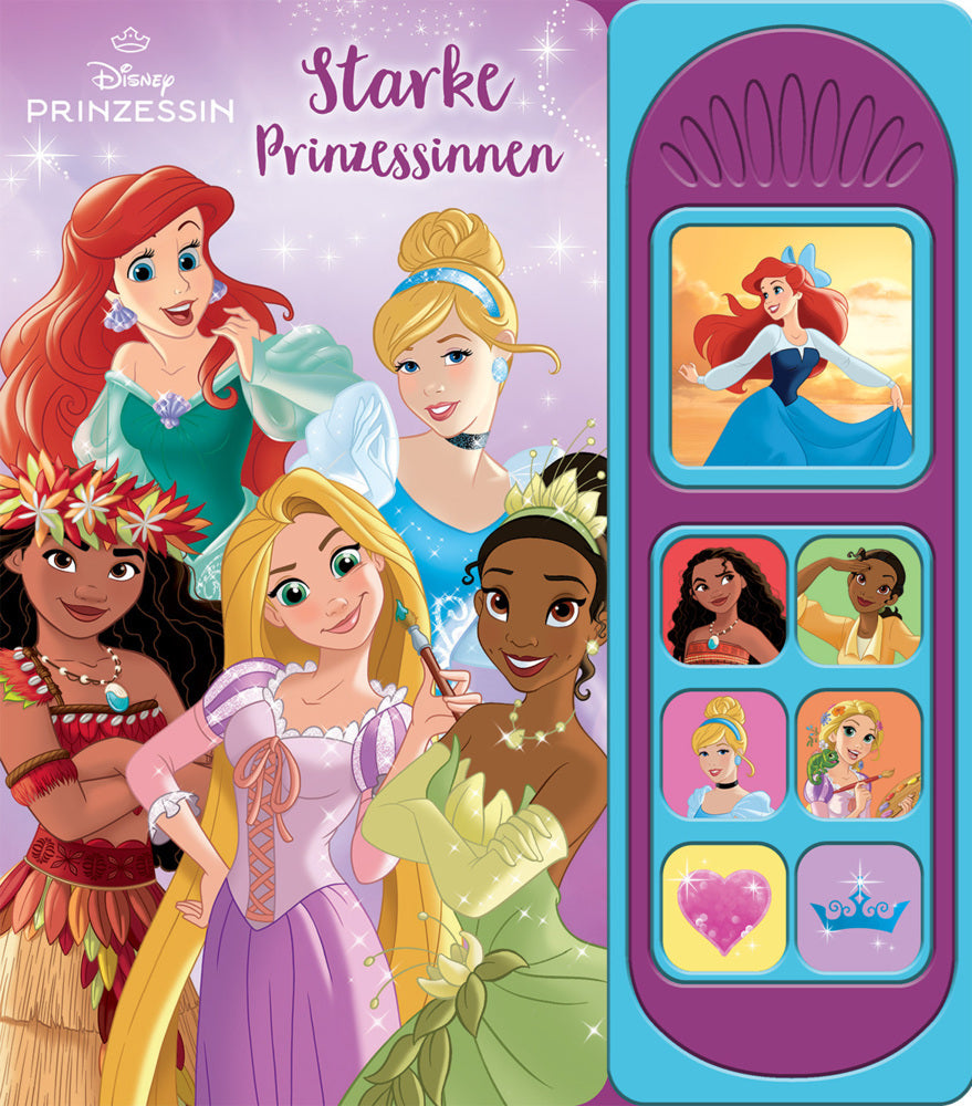Disney Prinzessin - Starke Prinzessinnen - Soundbuch - Pappbilderbuch mit 7 Geräuschen (Phoenix International Publications Germany Gmbh)