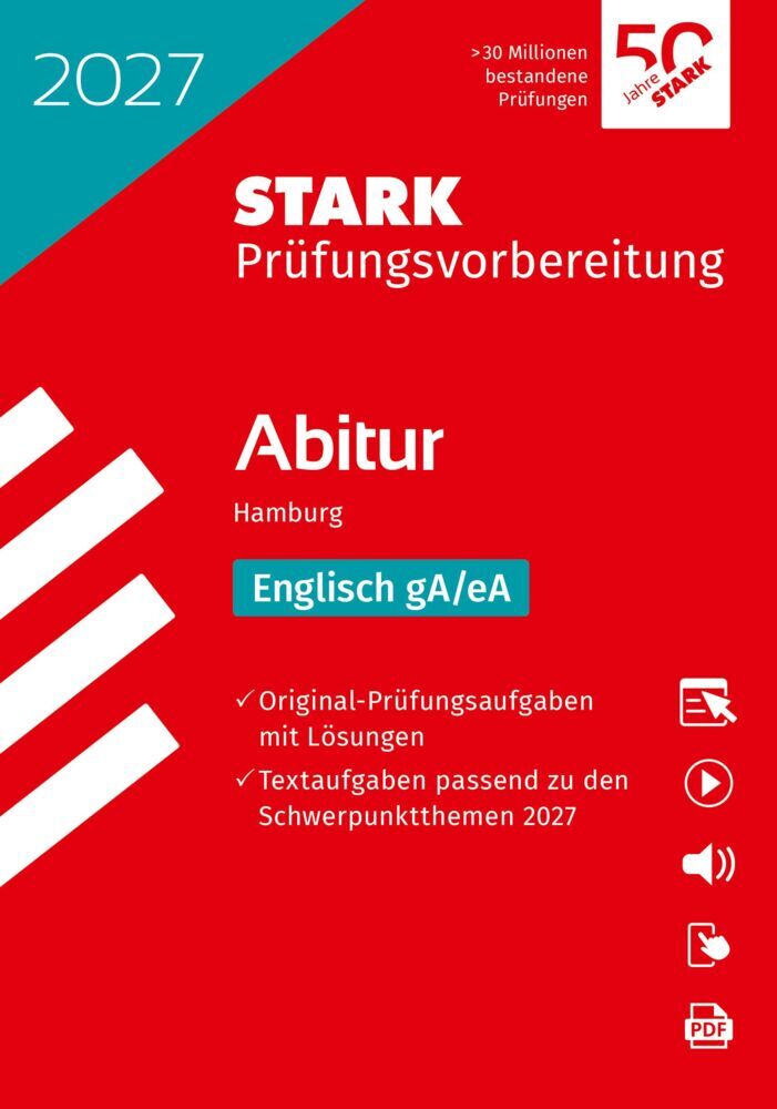 STARK Englisch - Abitur 2027 Hamburg - Prüfungsvorbereitung, m. 1 Buch, m. 1 Beilage