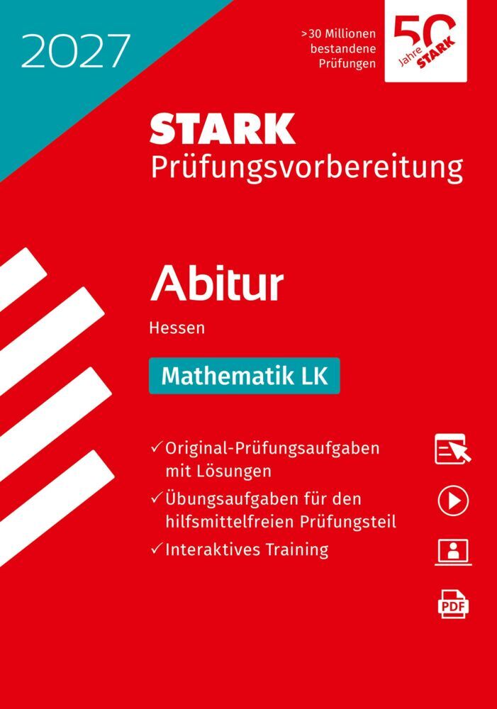 STARK Mathematik LK - Abitur 2027 Hessen - Prüfungsvorbereitung, m. 1 Buch, m. 1 Beilage