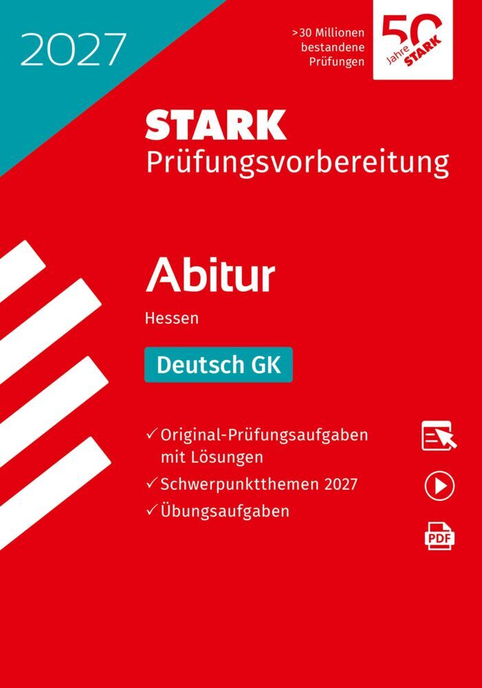 STARK Deutsch GK - Abitur 2027 Hessen - Prüfungsvorbereitung, m. 1 Buch, m. 1 Beilage
