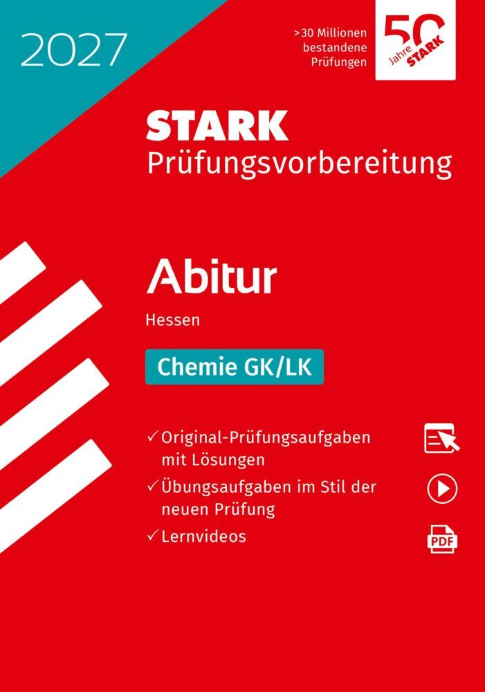 STARK Chemie GK/LK - Abitur 2027 Hessen - Prüfungsvorbereitung, m. 1 Buch, m. 1 Beilage