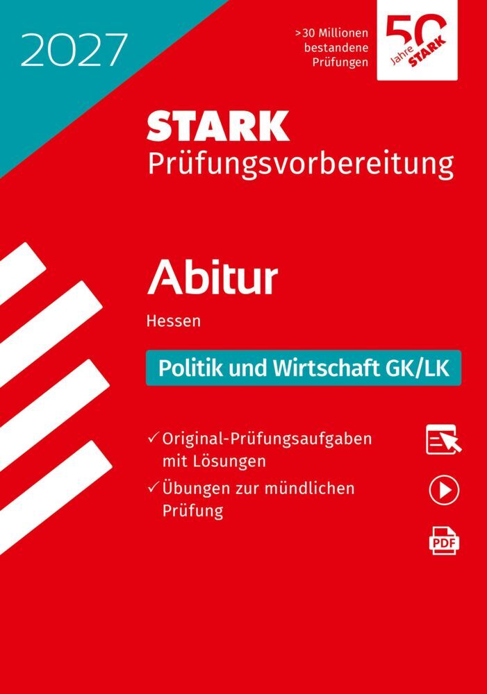 STARK Politik und Wirtschaft GK/LK - Abitur 2027 Hessen - Prüfungsvorbereitung, m. 1 Buch, m. 1 Beilage