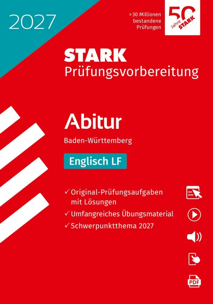 STARK Englisch LF - Abitur 2027 BW - Prüfungsvorbereitung, m. 1 Buch, m. 1 Beilage