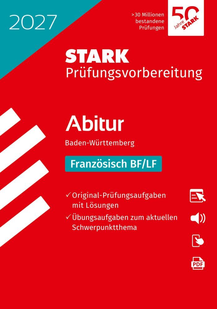 STARK Französisch BF/LF - Abitur 2027 BW - Prüfungsvorbereitung, m. 1 Buch, m. 1 Beilage