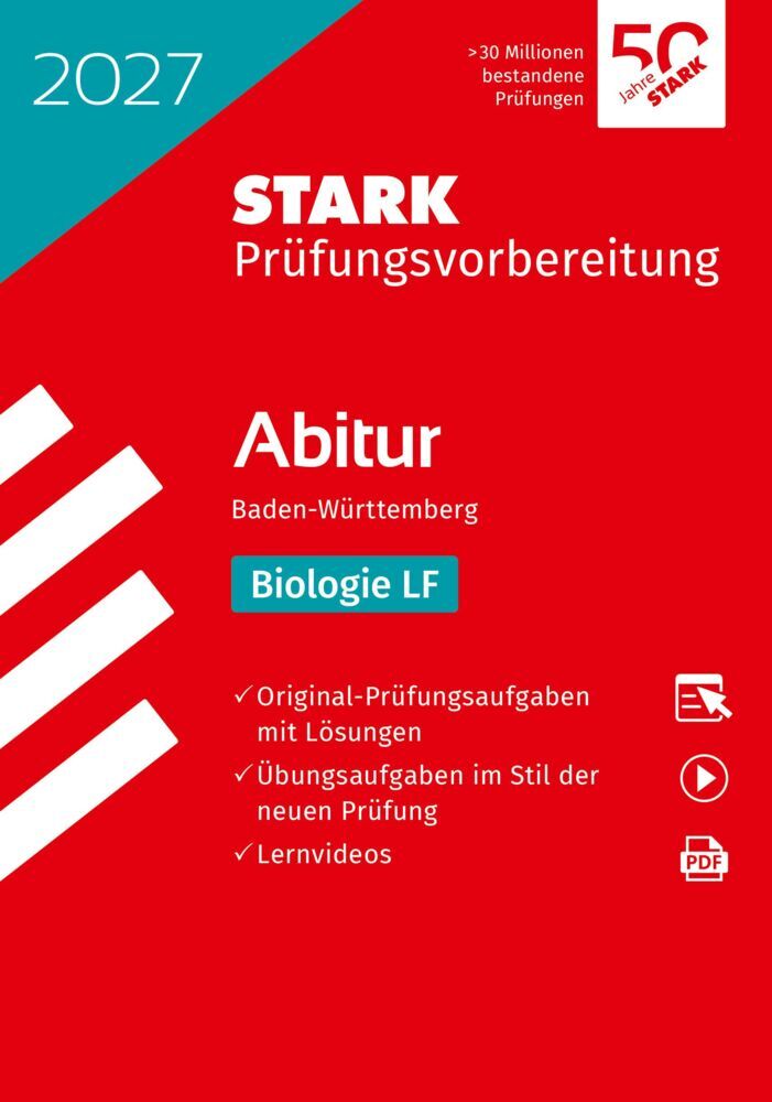 STARK Biologie LF - Abitur 2027 BW - Prüfungsvorbereitung, m. 1 Buch, m. 1 Beilage