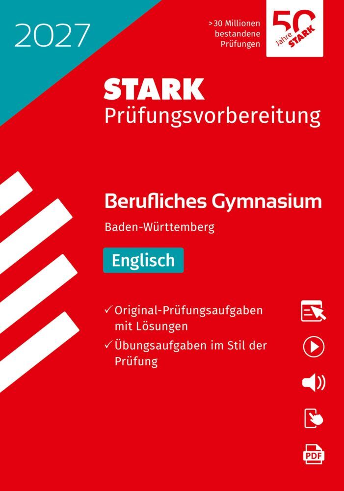 STARK Englisch - Abitur Berufliches Gymnasium 2027 BW - Prüfungsvorbereitung, m. 1 Buch, m. 1 Beilage