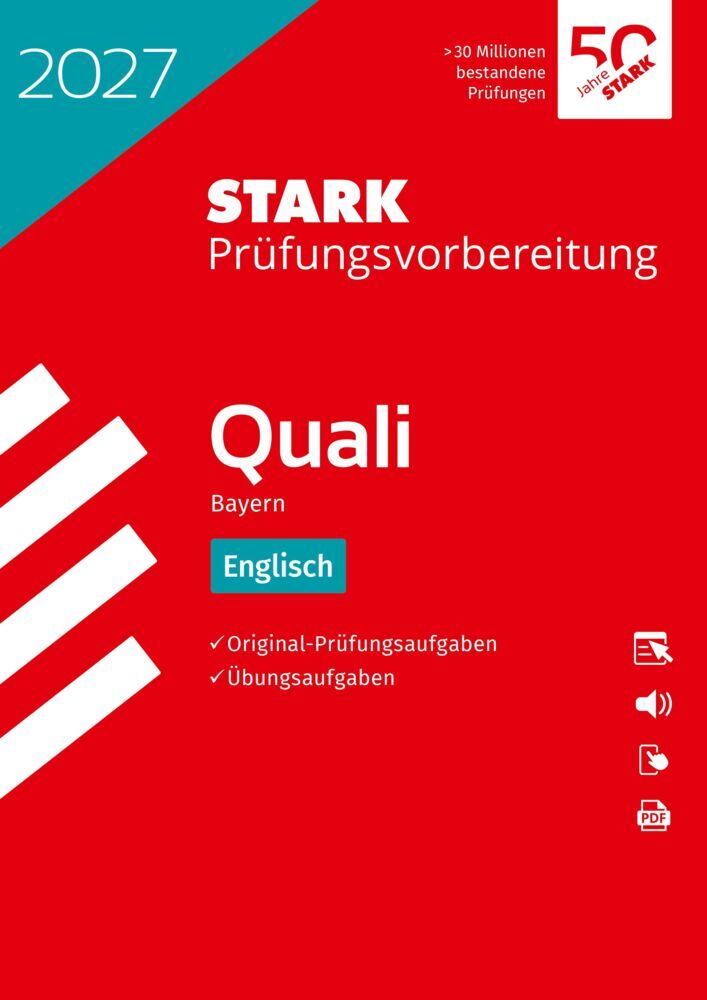 STARK Englisch 9. Klasse - Quali Mittelschule 2027 Bayern - Prüfungsvorbereitung, m. 1 Buch, m. 1 Beilage