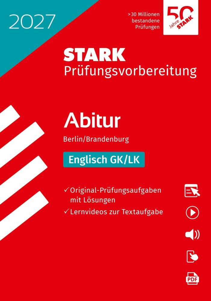 STARK Englisch - Abitur 2027 Berlin/Brandenburg - Prüfungsvorbereitung, m. 1 Buch, m. 1 Beilage