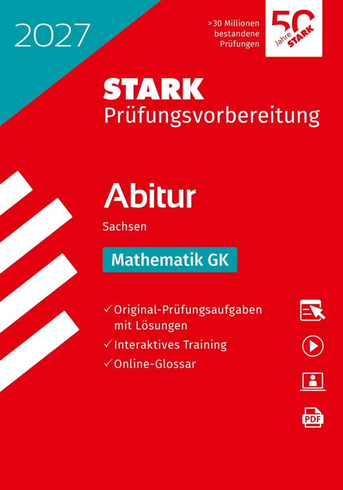 STARK Mathematik GK - Abitur 2027 Sachsen - Prüfungsvorbereitung, m. 1 Buch, m. 1 Beilage