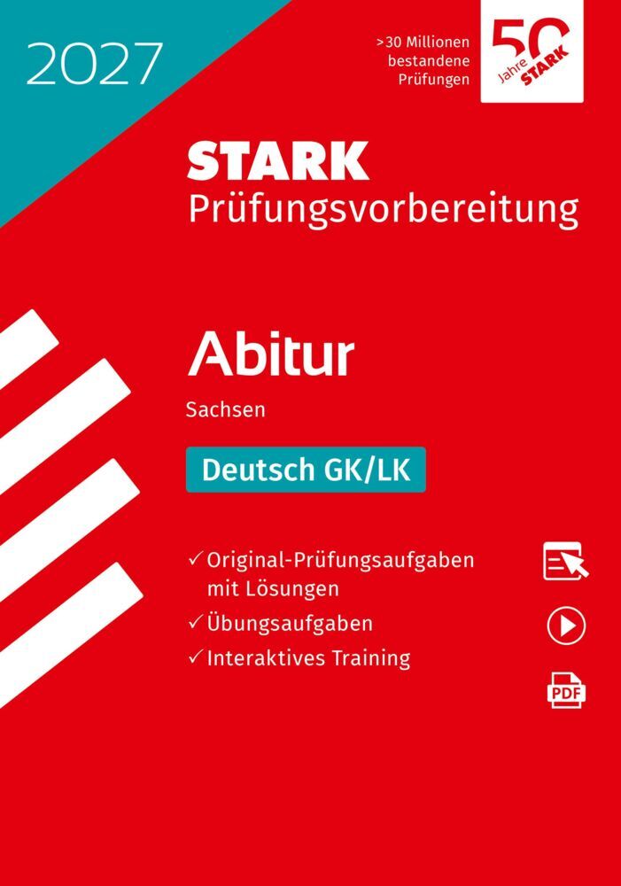 STARK Deutsch GK/LK - Abitur 2027 Sachsen - Prüfungsvorbereitung, m. 1 Buch, m. 1 Beilage
