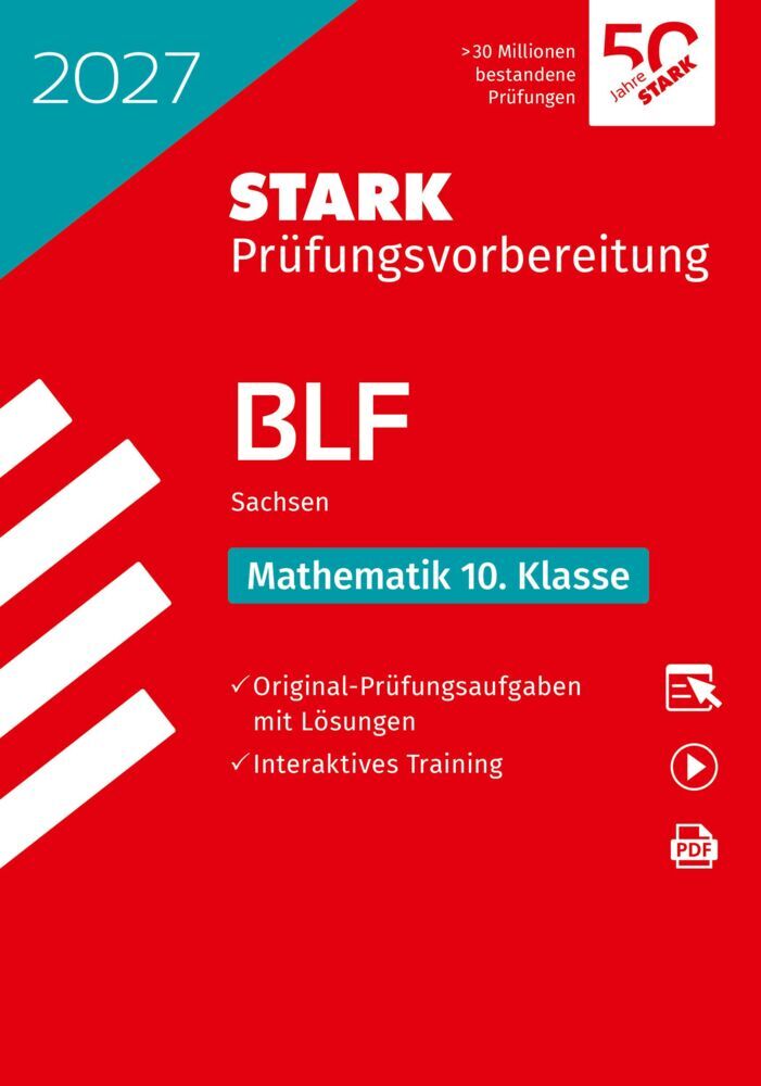 STARK Mathematik 10. Klasse - BLF Gymnasium 2027 Sachsen - Prüfungsvorbereitung, m. 1 Buch, m. 1 Beilage
