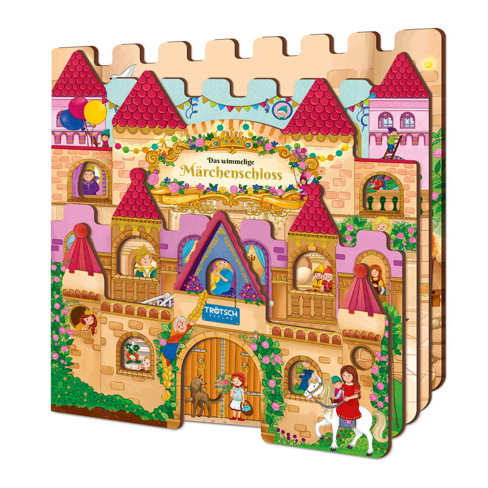 TRÖTSCH - Pappenbuch Das wimmelige Märchenschloss| Ab 3 Jahren (Trötsch Verlag Gmbh & Co.Kg)