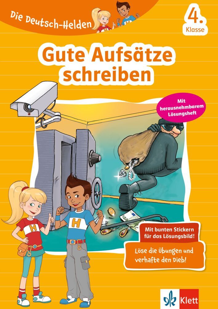 Klett Die Deutsch-Helden: Gute Aufsätze schreiben 4. Klasse