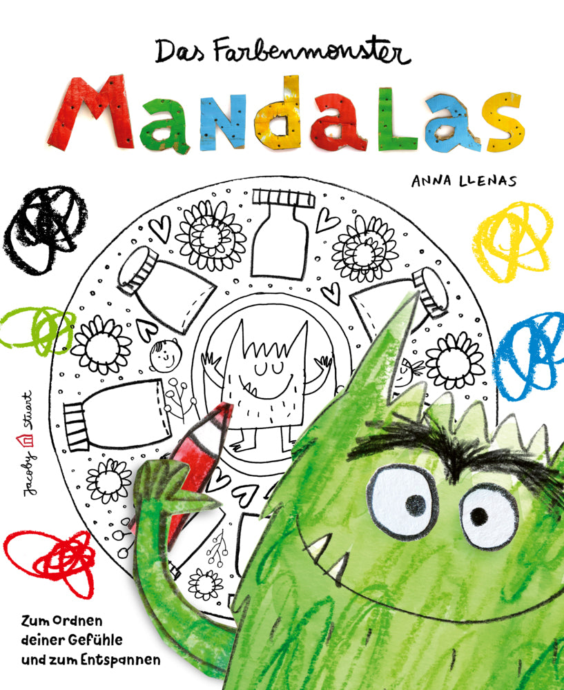Das Farbenmonster - Mandalas (Anna Llenas)