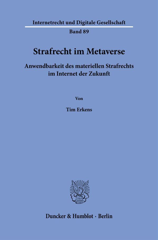 Strafrecht im Metaverse (Tim Erkens)