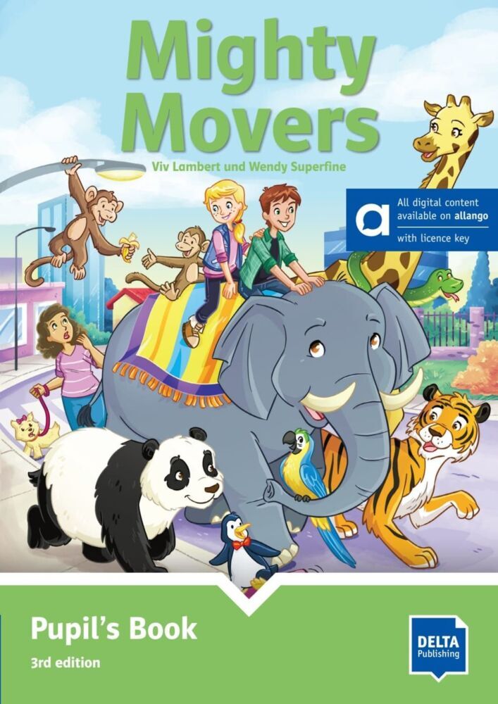 Mighty Movers Pupil's Book 3rd edition - Hybrid Edition allango, m. 1 Beilage (Viv Lambert)