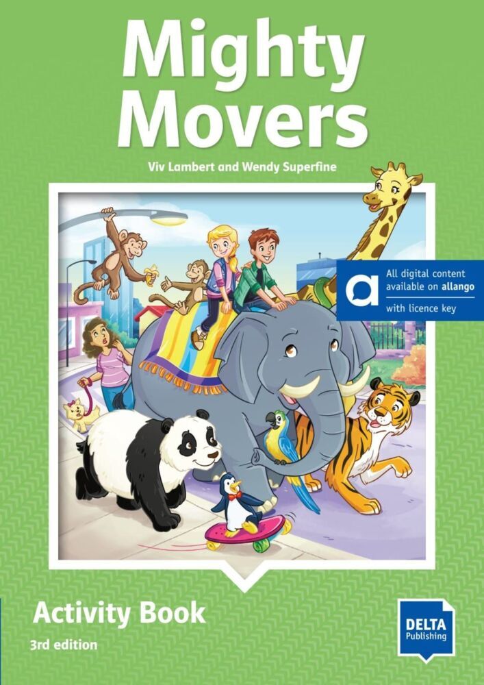 Mighty Movers Activity Book 3rd edition - Hybrid Edition allango, m. 1 Beilage (Viv Lambert)