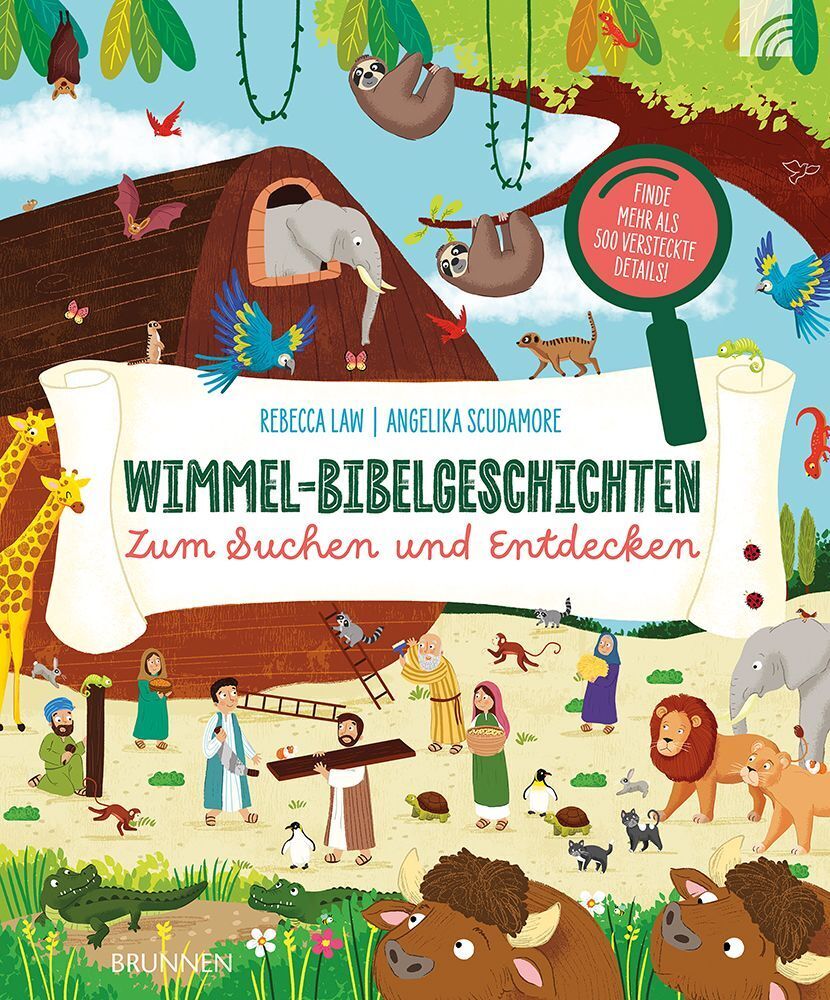 Wimmel-Bibelgeschichten zum Suchen und Entdecken (Rebecca Law)