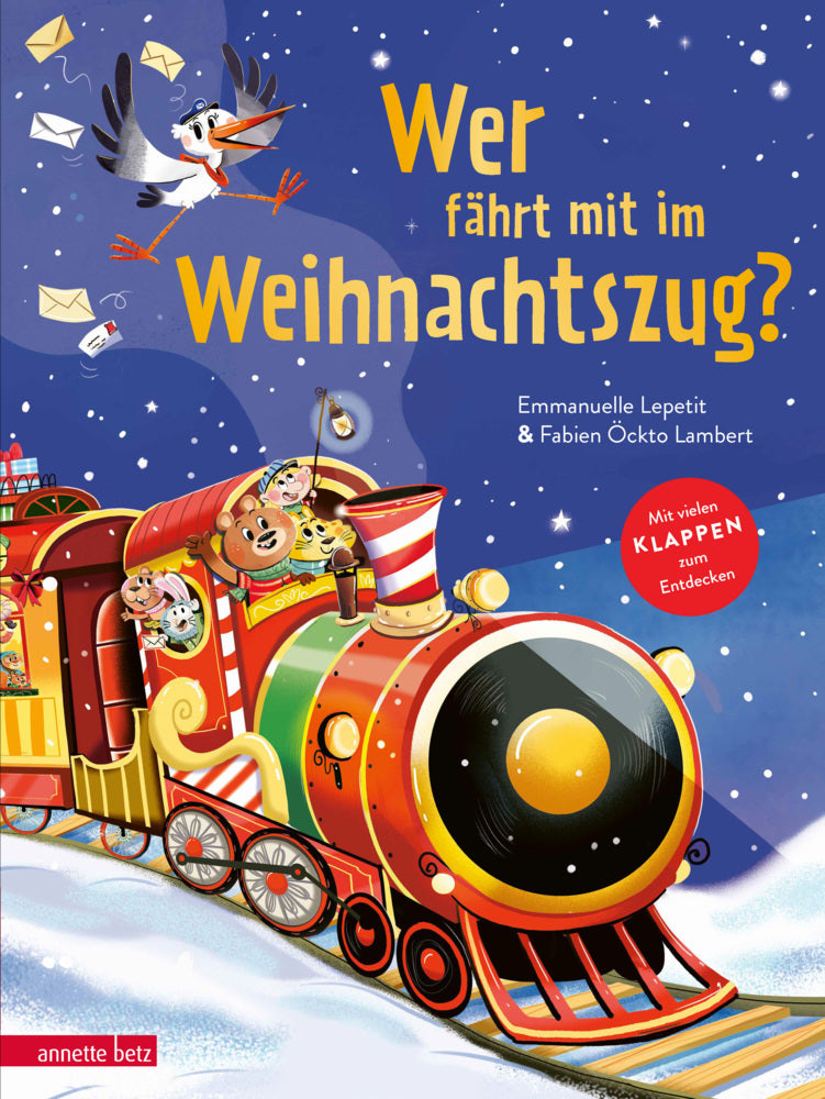 Wer fährt mit im Weihnachtszug? (Emmanuelle Lepetit)