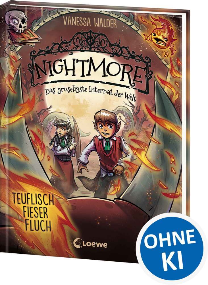 Nightmore - Das gruseligste Internat der Welt (Band 3) - Teuflisch fieser Fluch (Vanessa Walder)
