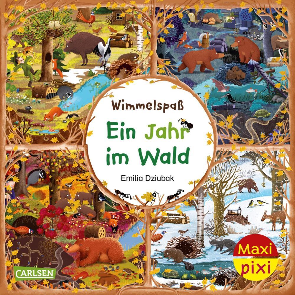 Maxi Pixi 521: Wimmelspaß. Ein Jahr im Wald