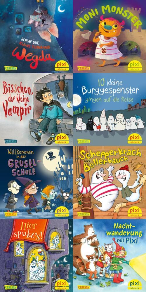 Pixi-8er-Set 312: Pixi in der Geisterbahn (8x1 Exemplar), 8 Teile (Diverse)