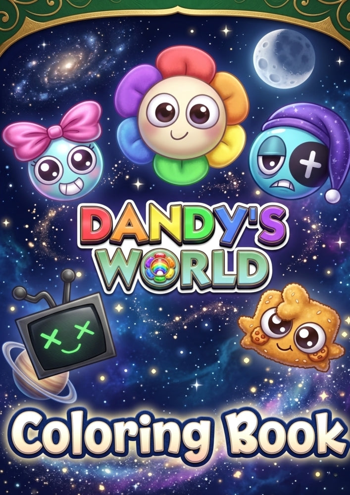 Dandy's World Coloring Book for Kids (Yhan Paul)