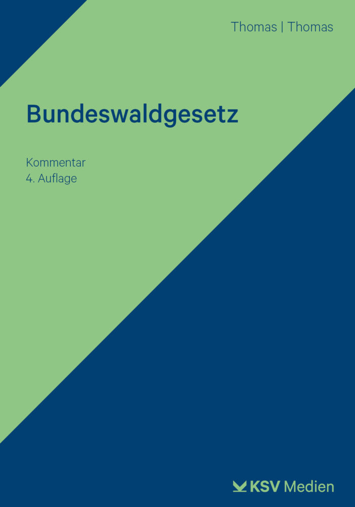 Bundeswaldgesetz (Klaus Thomas)