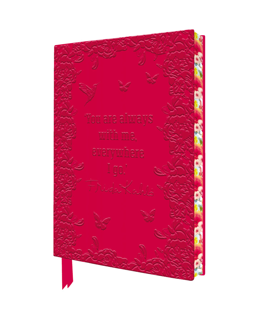 Exquisit Premium Notizbuch DIN A5: Frida Kahlo, Du bist immer bei mir (Flame Tree Publishing)