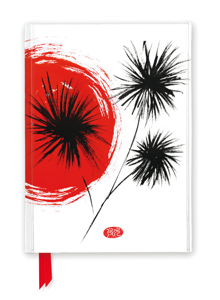 Premium Notizbuch DIN A5: Summi Flower Heads, Wildbaumwolle (Flame Tree Publishing)