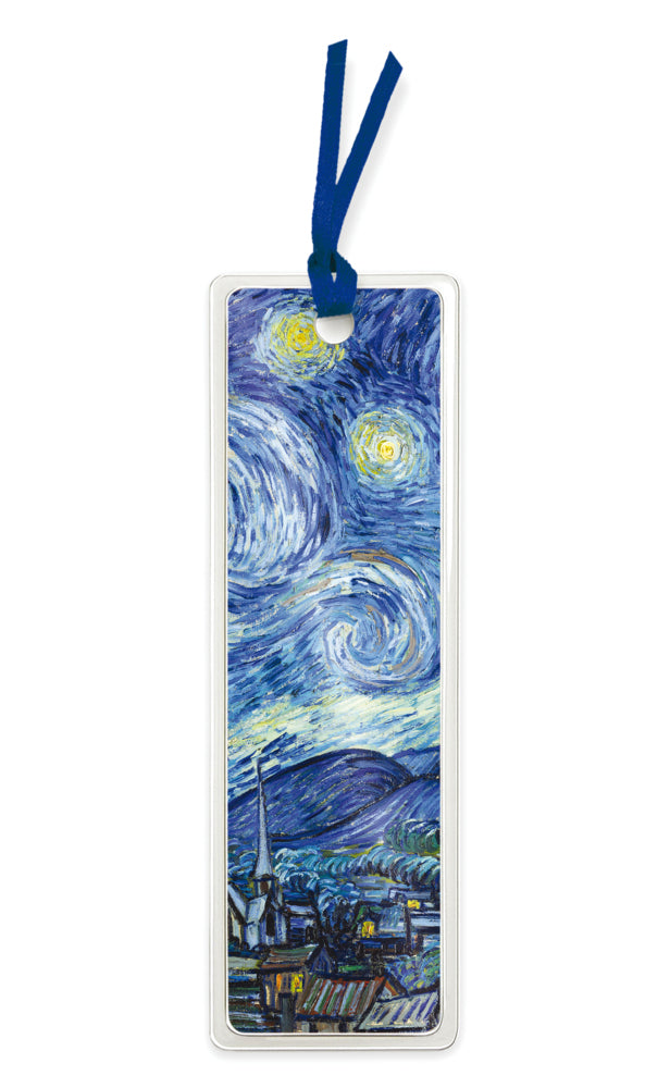10er-Verpackungseinheit Lesezeichen: Vincent van Gogh, Sternennacht (Flame Tree Publishing)