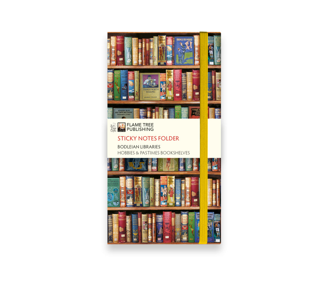 Haftnotizenfolder: Bodleian Libraries, Bücherregal Hobby und Zeitvertreib (Flame Tree Publishing)