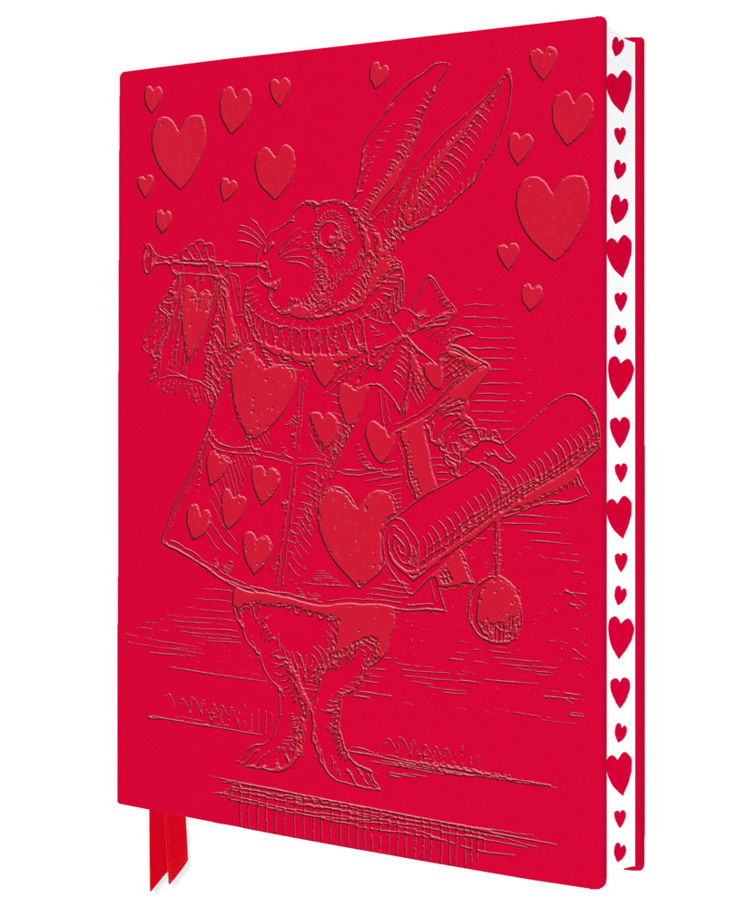 Exquisit Premium Skizzenbuch: Alice im Wunderland, Weißer Hase (Flame Tree Publishing)