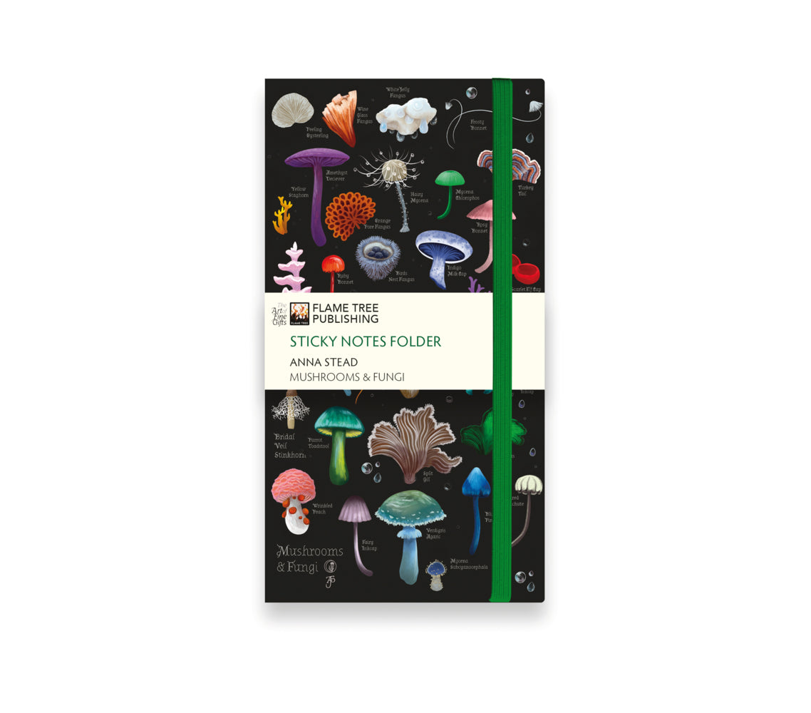 Haftnotizenfolder: Anna Stead, Champignons und Pilze (Flame Tree Publishing)