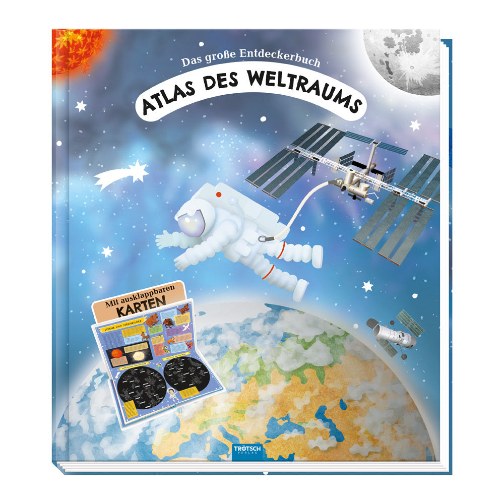 TRÖTSCH - Kinderatlas Das große Entdeckerbuch Atlas des Weltraums| Ab 8 Jahren (Trötsch Verlag Gmbh & Co.Kg)