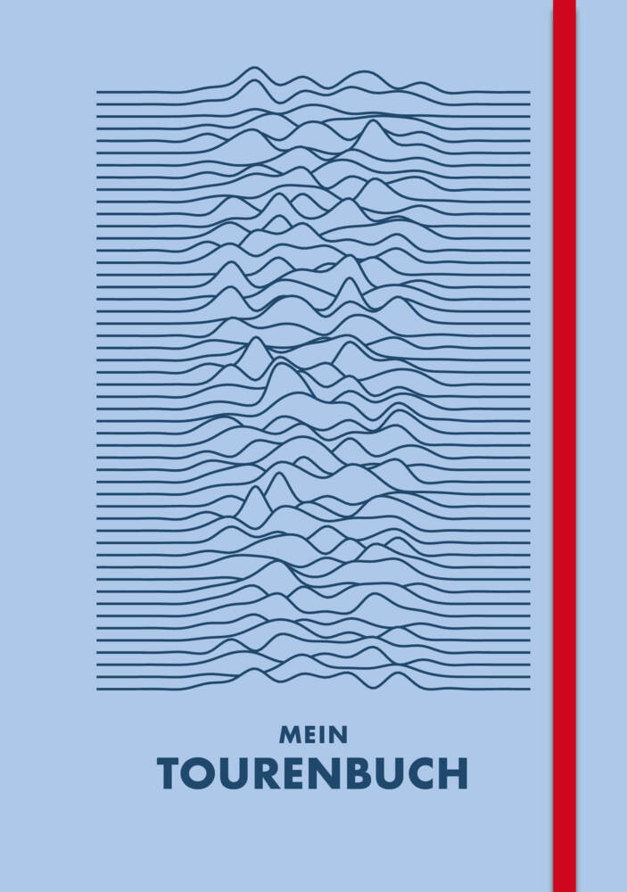 Mein Tourenbuch (Farbe: blau)