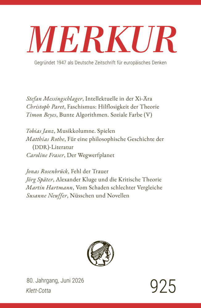 MERKUR 6/2026, Jg.80 (Christian Demand)